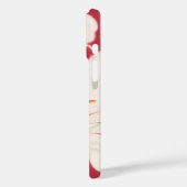Japans Textiel iPhone 16 Hoesje - Sakura Art (Achterkant / Links)