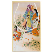  Japans textiel Klein Cadeauzakje (Achterkant)