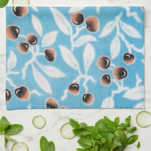 Japans textiel, Nuts Pattern Theedoek (Gevouwen)