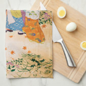 Japans textiel Theedoek (Quarter Fold)