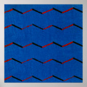  Japans Textiel Woodblock Print Poster (Voorkant)