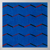 Japans Textiel Woodblock Print Poster