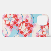 Japans textielontwerp #2 Case-Mate iPhone case (Achterkant (horizontaal))