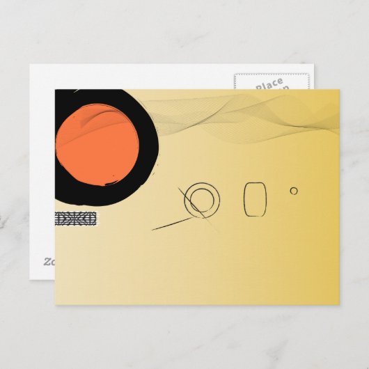 Japans thema briefkaart (Voorkant / Achterkant)