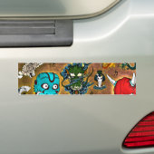 Japans thema bumpersticker (Op auto)