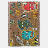 Japans thema deken (Voorkant Verticaal)