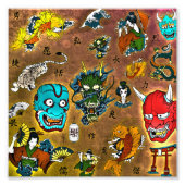 Japans thema foto afdruk (Voorkant)