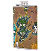 Japans thema heupfles (Links)