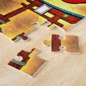 Japans thema legpuzzel (Zijkant)