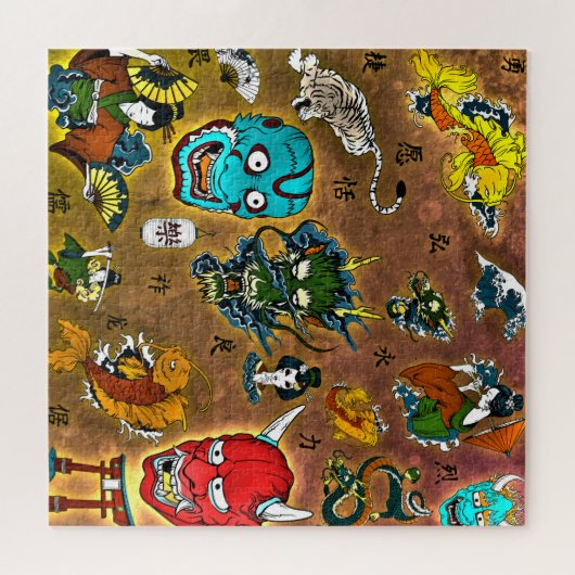 Japans thema legpuzzel (Horizontaal)