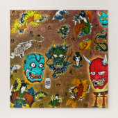 Japans thema legpuzzel (Verticaal)