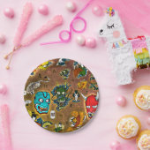 Japans thema papieren bordje (Feest)