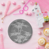 Japans thematisch diner met bamboe-kunst papieren bordje (Feest)