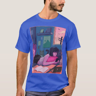 Japans tienermeisje Anime Manga Graphic Art Japa T-shirt