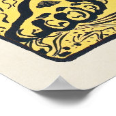 Japans Tijger Oerwoud  kunst Print (Hoek)