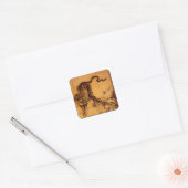 japans tijger Stickers (Envelop)