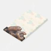 Japans tijgernetsuke-schrijfpad post-it® notes (Schuin)