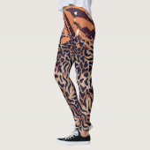 Japans tijgerpatroon leggings (Links)