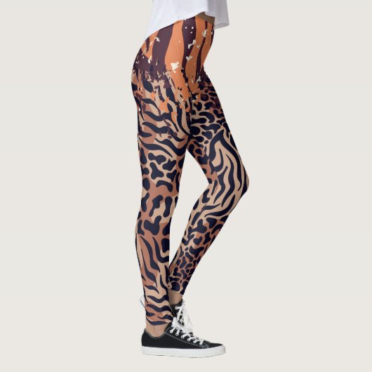 Japans tijgerpatroon leggings (Rechts)