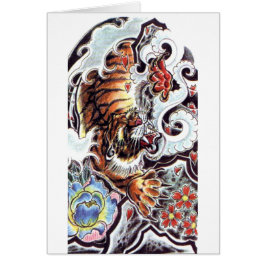 Japans tijgerTattoo