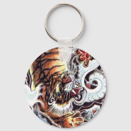 Japans tijgerTattoo Sleutelhanger