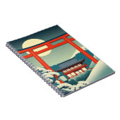 Japans Torii-Notitieboek Notitieboek (Rechterzijde)