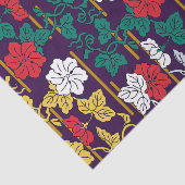 Japans traditioneel lederen patroon tissuepapier (Detail)