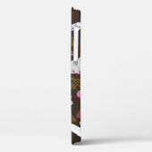 Japans traditioneel naadloos doedelpatroon met Case-Mate iPhone case (Achterkant / Links)