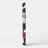 Japans traditioneel naadloos doedelpatroon met Case-Mate iPhone case (Achterkant / Rechts)