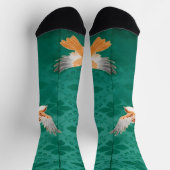 Japans Traditioneel Patroon & Kleine Vogel Sokken (Top)