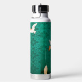 Japans Traditioneel Patroon & Kleine Vogel Waterfles (Rechts)