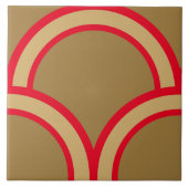 Japans traditioneel patroon tegeltje (Voorkant)