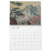 japans traditioneel schilderij ukiyo-e kalender (Mar 2027)