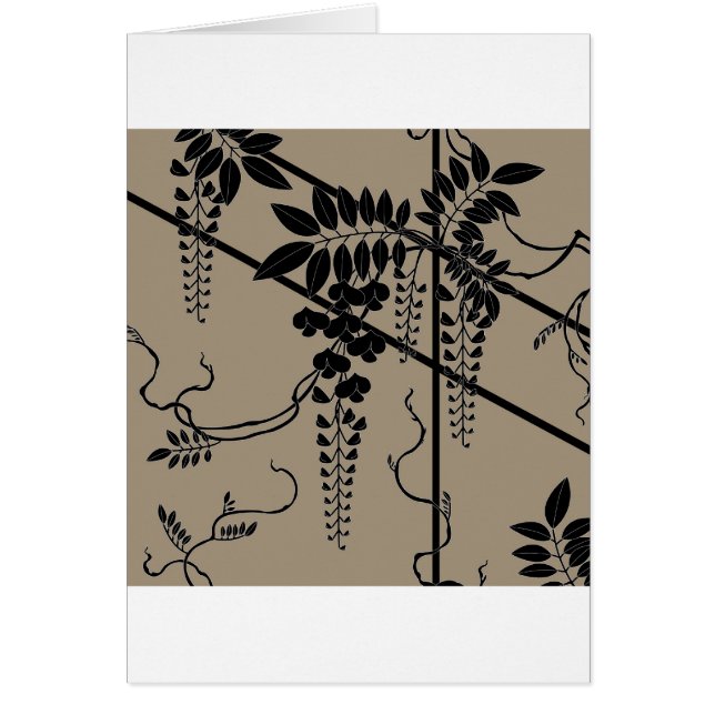 Japans traditioneel Wisteria Pattern (Voorkant)