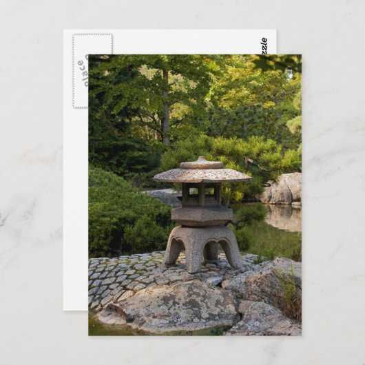 Japans Tuin Briefkaart (Voorkant / Achterkant)