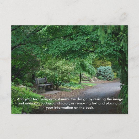 Japans Tuin briefkaart 2 (Voorkant)