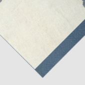  Japans tuinblauw Willow Lake Pagoda Tissuepapier (Detail)