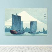  Japans Ukiyo-e Kunst De Drijvende Wereld Canvas Afdruk (Insitu (Houten vloer))