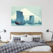  Japans Ukiyo-e Kunst De Drijvende Wereld Canvas Afdruk (Insitu (Slaapkamer))