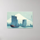  Japans Ukiyo-e Kunst De Drijvende Wereld Canvas Afdruk (Voorkant)