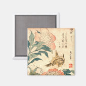  Japans Ukiyo-e Kunst Magneet (Voorkant / Achterkant)