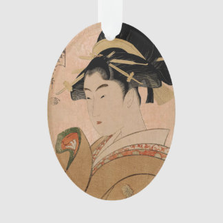 Japans Ukiyo-e Woman Portrait V Ornament