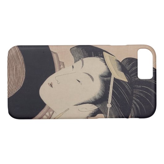  Japans Ukiyo-e Woman Portret III Case-Mate iPhone Case (Achterkant (Horizontaal))