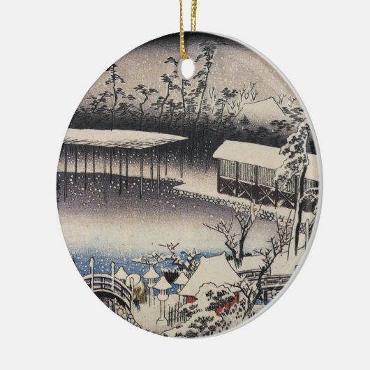  Japans versierend Keramisch Ornament (Links)