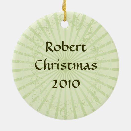  Japans versierend Keramisch Ornament (Achterkant)