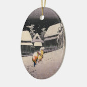  Japans versierend Keramisch Ornament (Links)