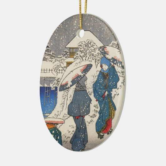  Japans versierend Keramisch Ornament (Links)