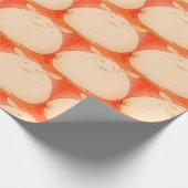 JAPANS VET KONIJNENPAKPAPIER CADEAUPAPIER (Hoek)