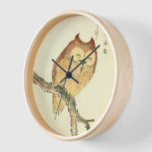  Japans vingerafdrukken | Owl op een bijkantoor (Hoek)