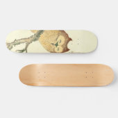 Japans vingerafdrukken | Owl op een bijkantoor Persoonlijk Skateboard (Horizontaal)